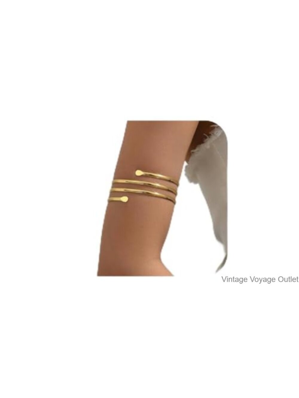Adjustable Arm Cuff Bracelet Alloy Bangle Fashion Jewelry Women